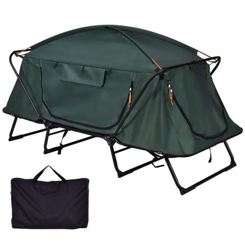 Tangkula 1 Person Camping Cot Tent