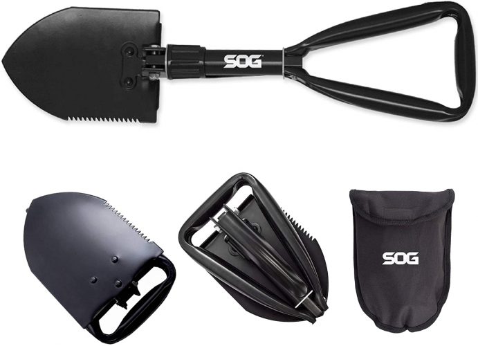 SOG Folding Survival Shovel