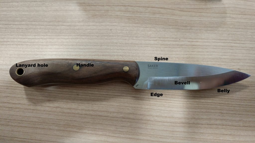 Image A - Knife Anatomy